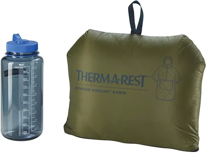 Therm-a-Rest Standard Honcho Poncho Down Wearable Camping Blanket