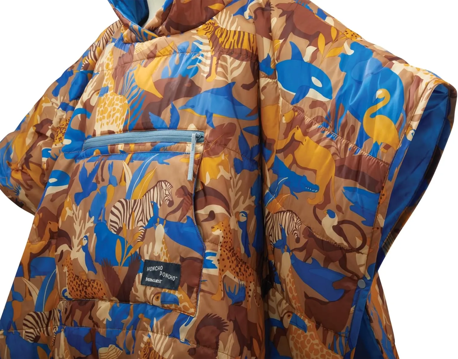 Therm-a-Rest Unisex-Youth Kids Honcho Poncho Wearable Hoodie Blanket