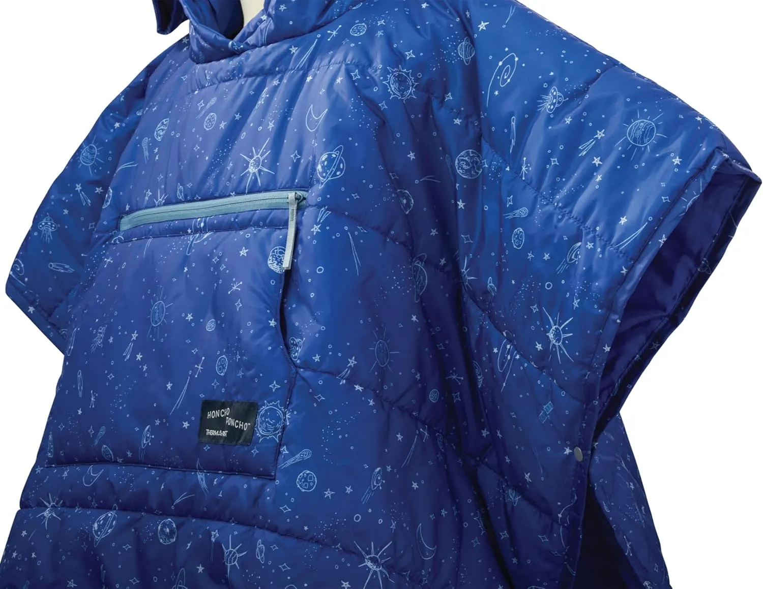 Therm-a-Rest Unisex-Youth Kids Honcho Poncho Wearable Hoodie Blanket