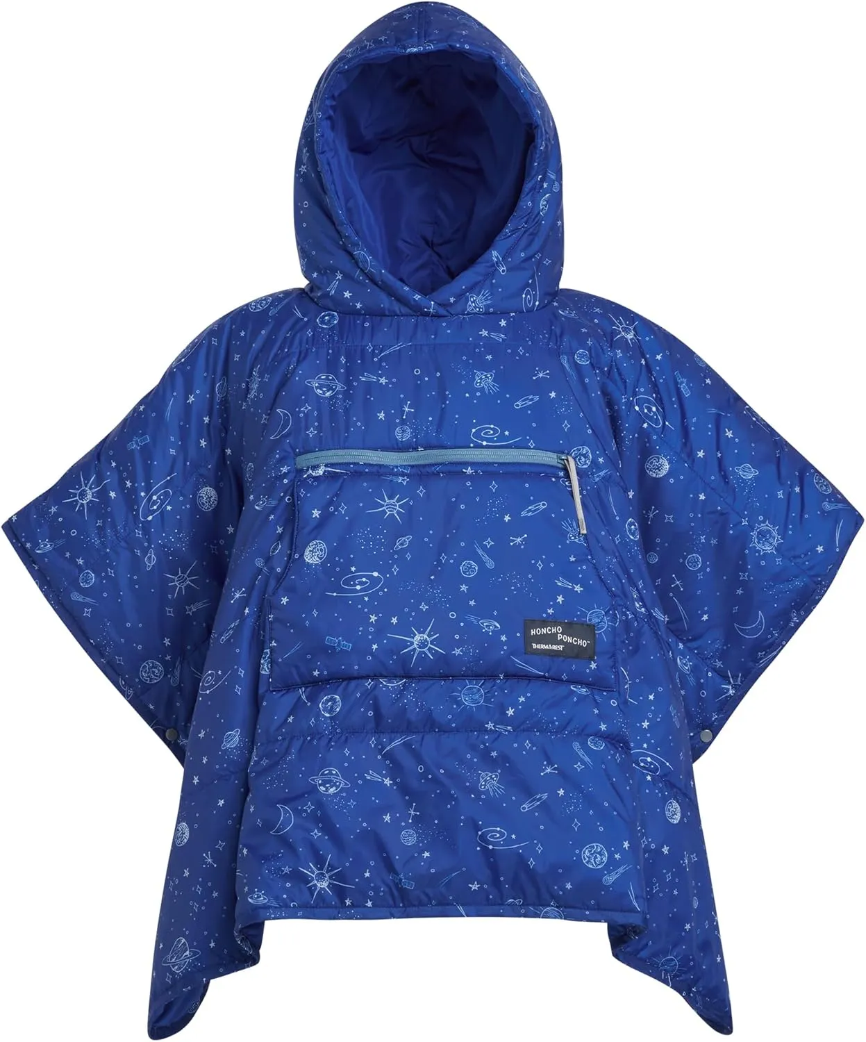 Therm-a-Rest Unisex-Youth Kids Honcho Poncho Wearable Hoodie Blanket