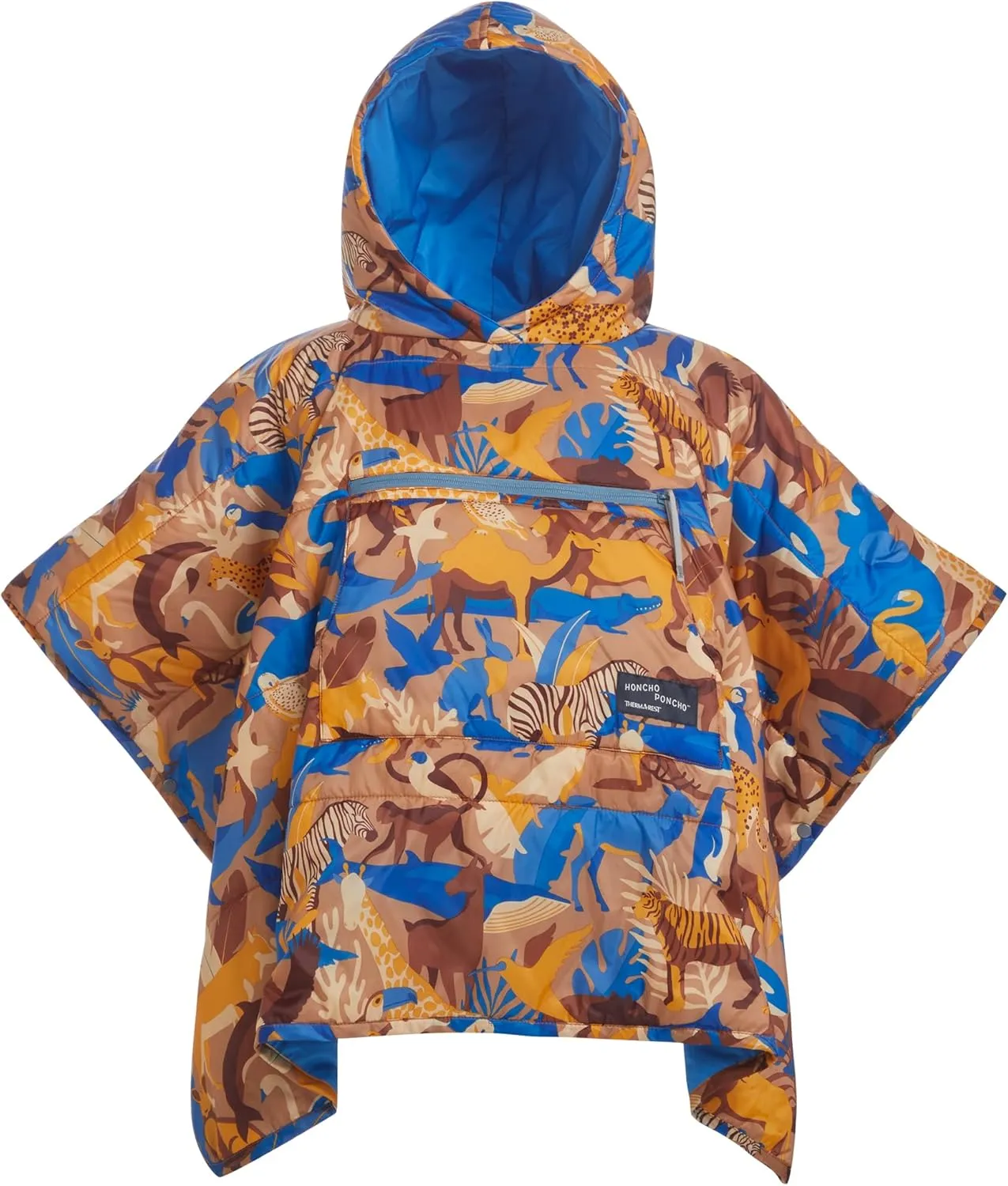 Therm-a-Rest Unisex-Youth Kids Honcho Poncho Wearable Hoodie Blanket
