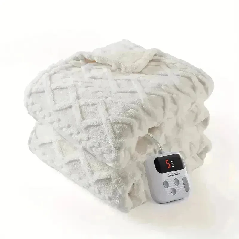 Thick Tufted Sherpa Electric Heated Blanket