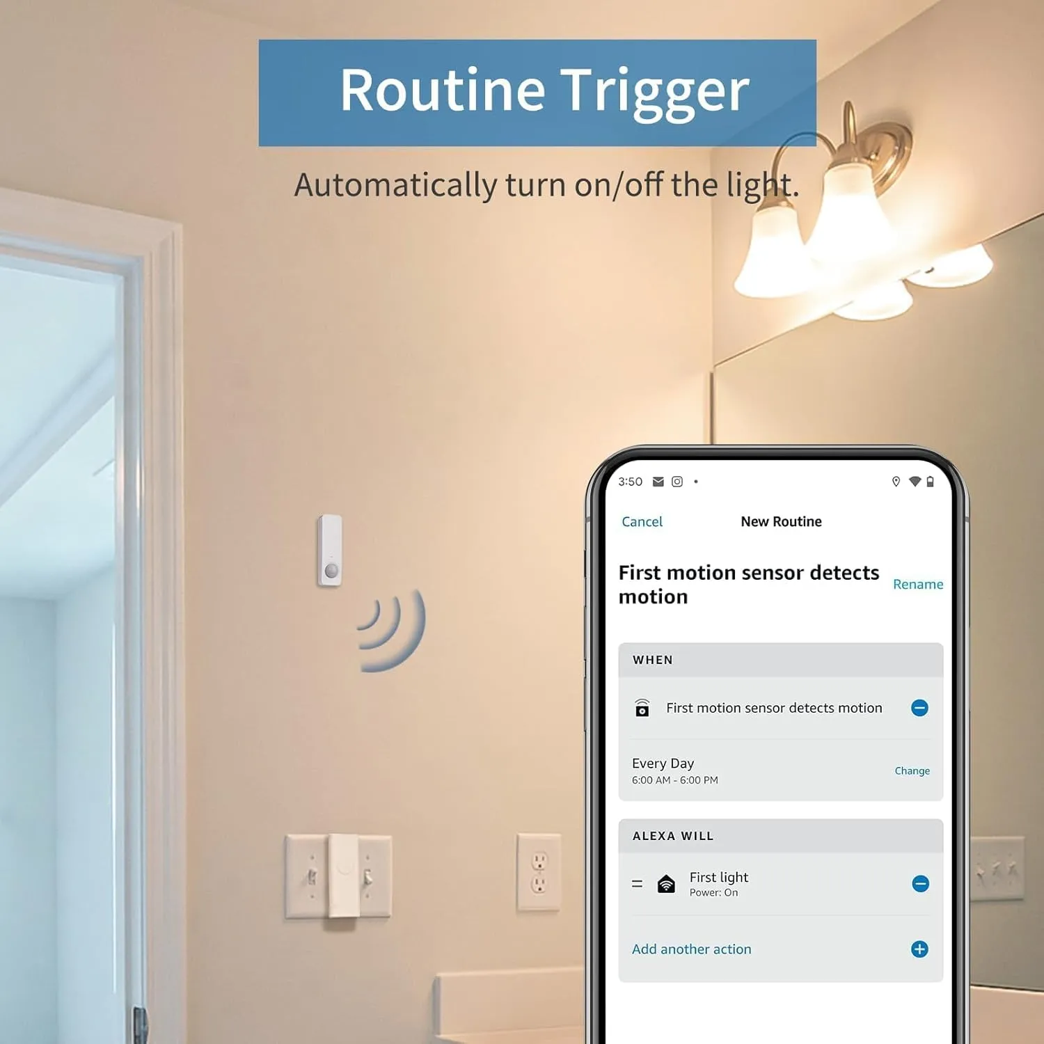 THIRDREALITY Zigbee Motion Sensor, Pet Friendly, Compatible with Home Assistant, SmartThings, Aeotec, Homey, Hubitat or Echo Devices with Built-in Zigbee Hub