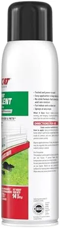 Tomcat Rodent Repellent for Indoor and Outdoor Mouse and Rat Prevention, Continuous Spray, 14 oz.