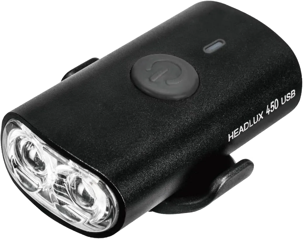 Topeak HeadLux 100-450 Lumens USB Rechargeable Bike Light
