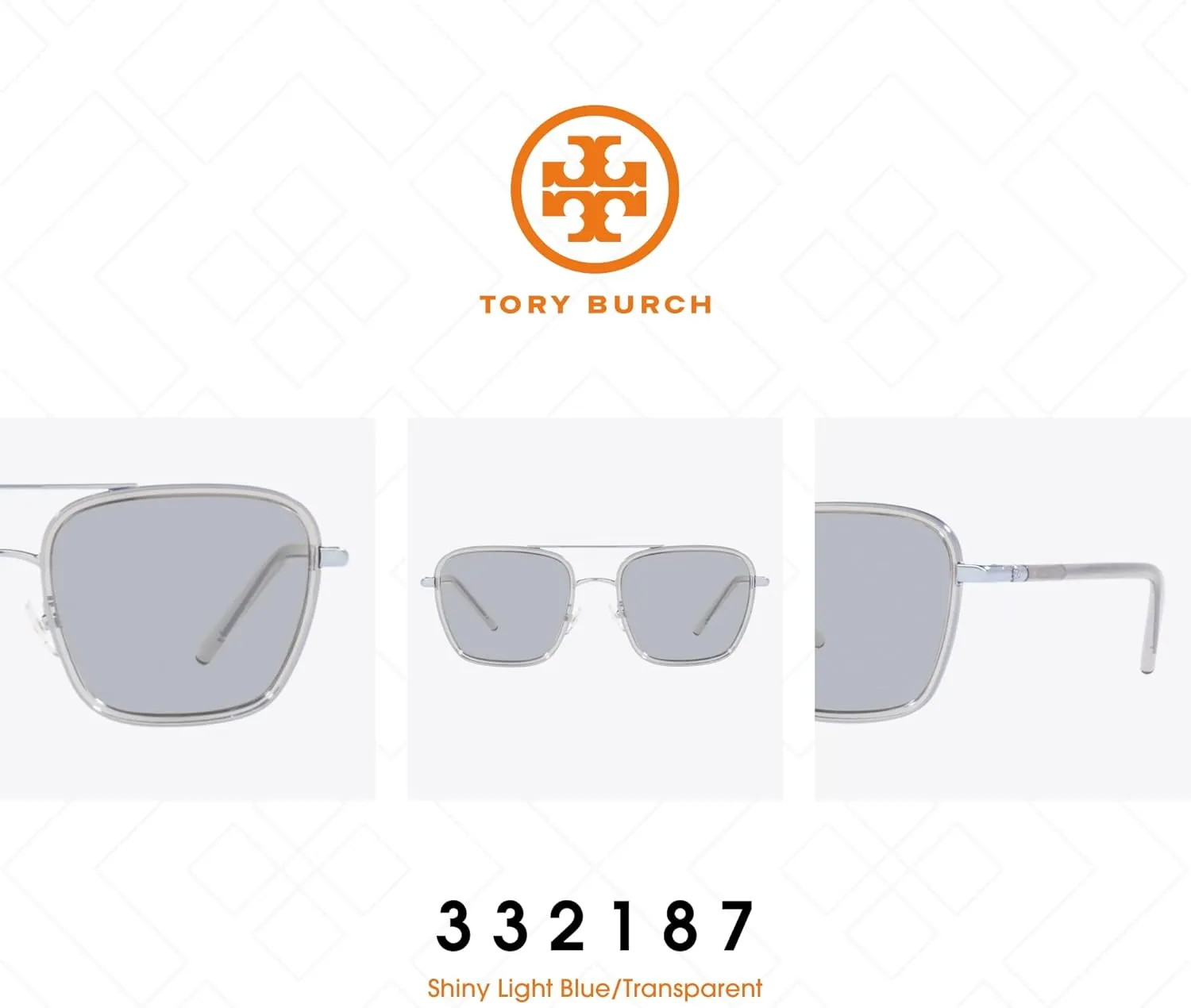 Tory Burch TY6090 Square Sunglasses for Women   BUNDLE With Designer iWear Eyewear Kit