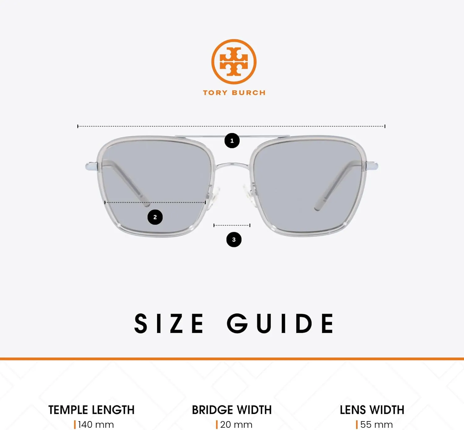 Tory Burch TY6090 Square Sunglasses for Women   BUNDLE With Designer iWear Eyewear Kit