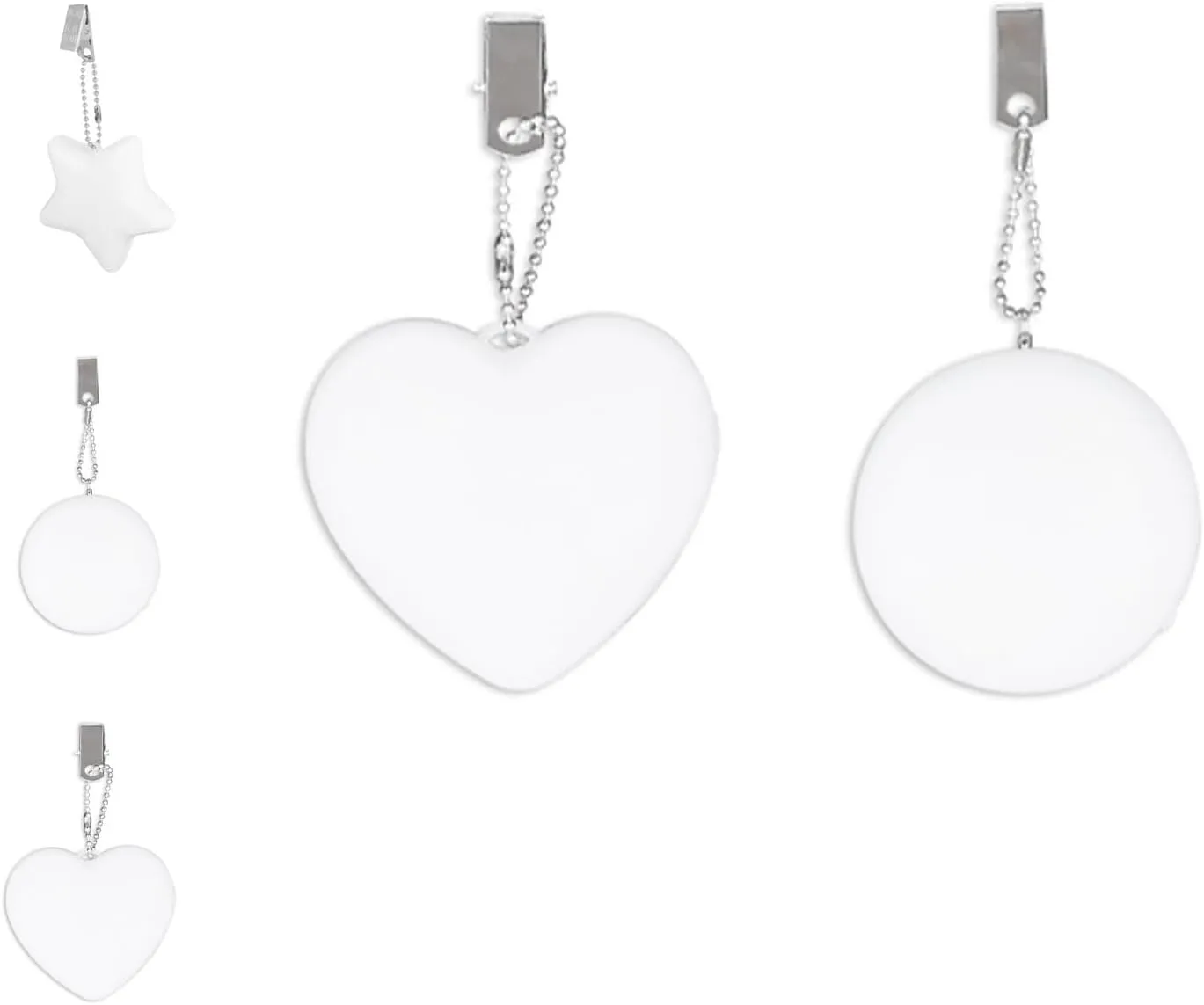 Touch Activated Purse Light, Purse Light Handbag Light, Heart Purse Light, Purse Light with Automatic Sensor, Small Portable Glow Purse Light, Mini Touch Purse LED Lamp (f*2pc)