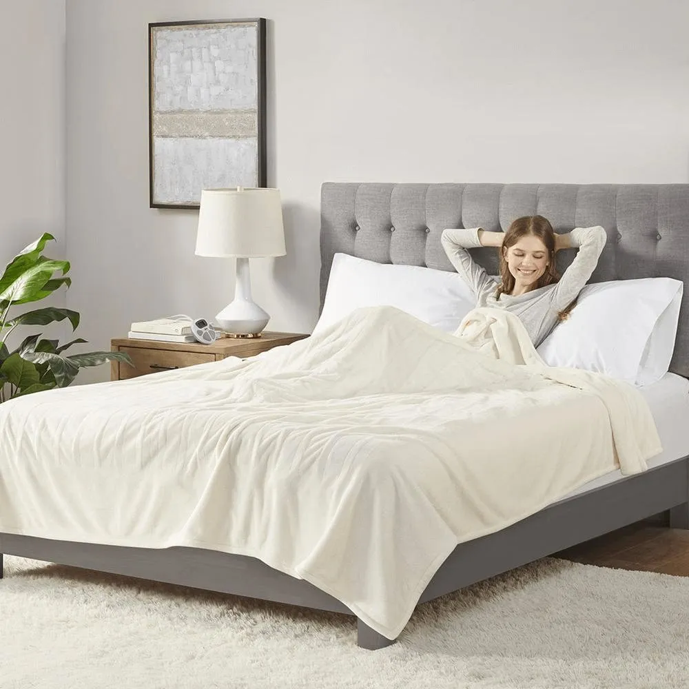 Twin Heated Blanket - 10 Settings | Serta