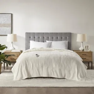 Twin Heated Blanket - 10 Settings | Serta
