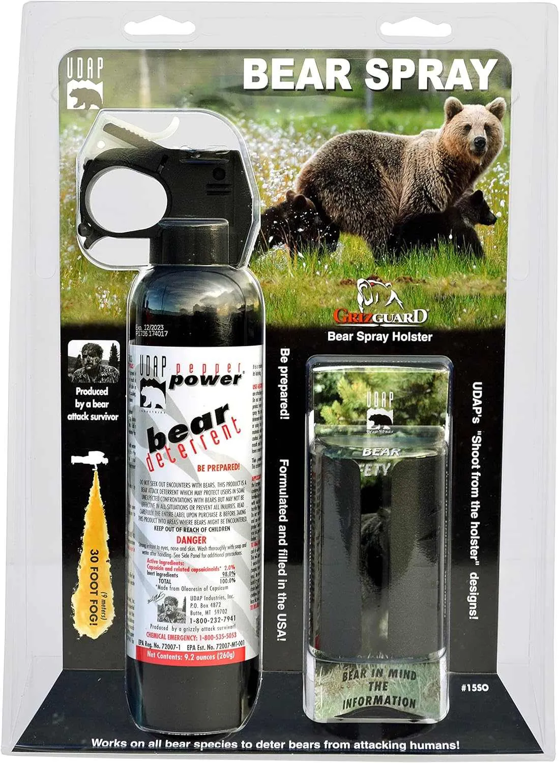 UDAP BEAR SPRAY