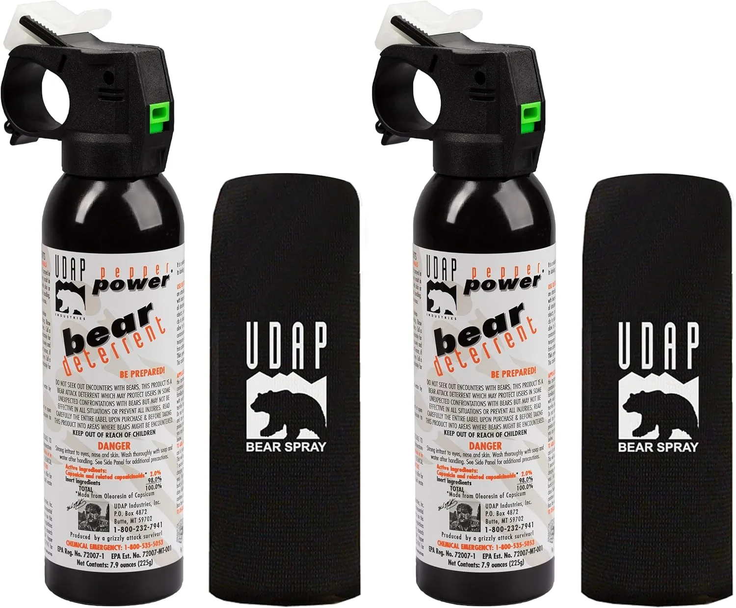 UDAP BS2 7.90z. 225g Bear Spray