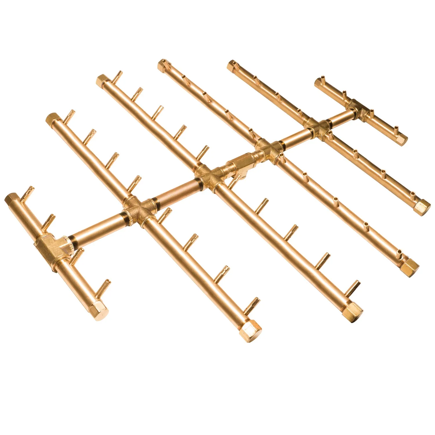 Ultimate Crossfire Bundle: Warming Trends Crossfire CFBCT Circular Tree-Style Brass Burner Bundle
