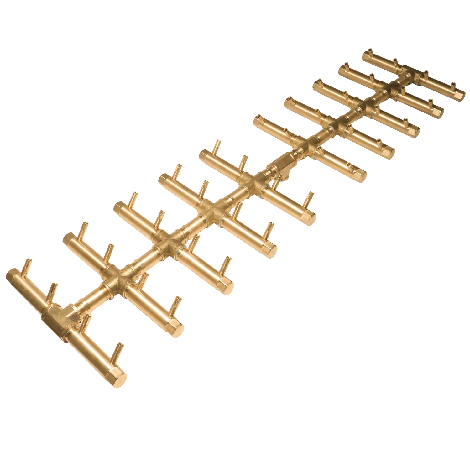 Ultimate Crossfire Bundle: Warming Trends Crossfire CFBDT Double Tree-Style Brass Burner Bundle