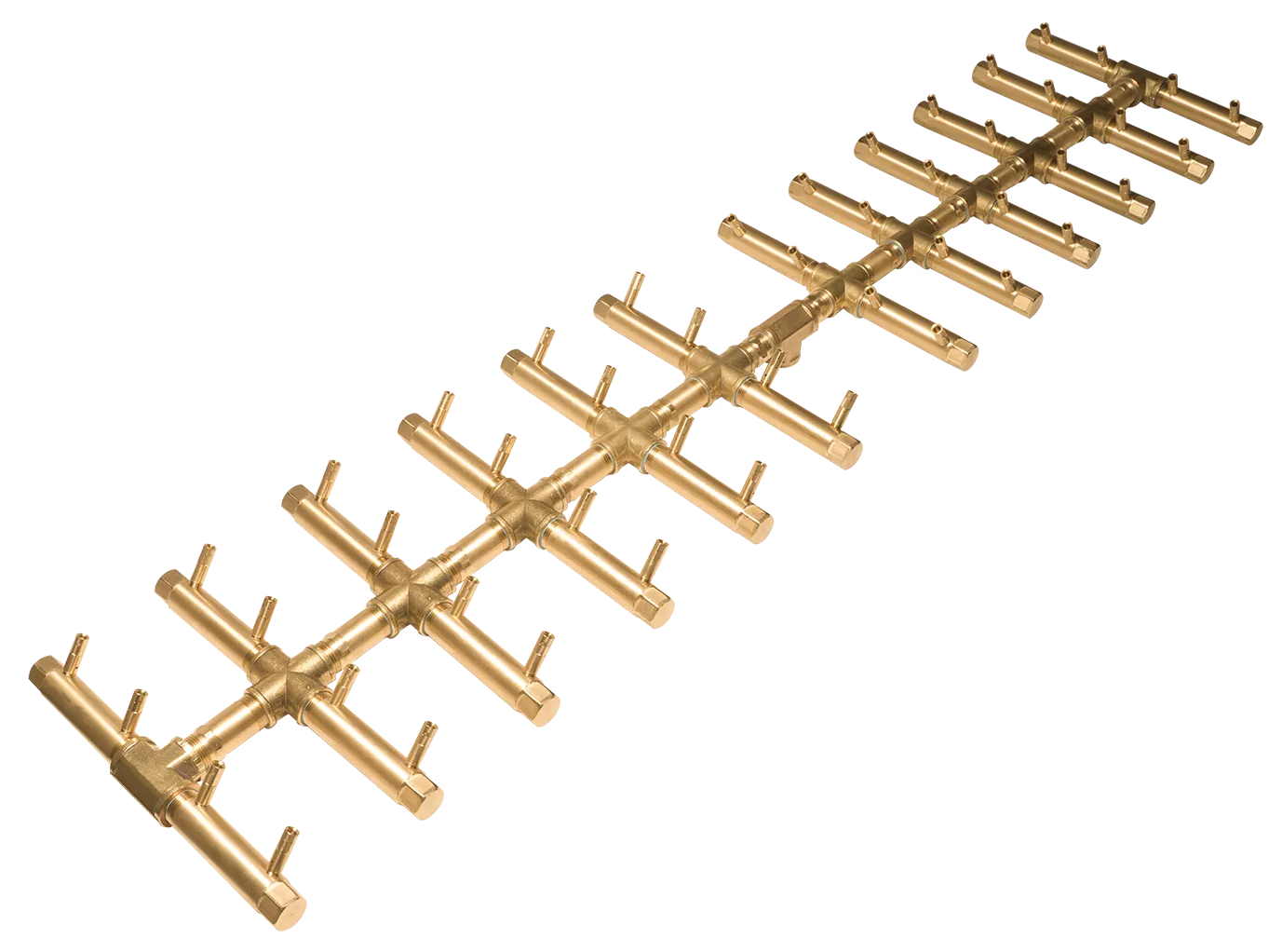 Ultimate Crossfire Bundle: Warming Trends Crossfire CFBDT Double Tree-Style Brass Burner Bundle