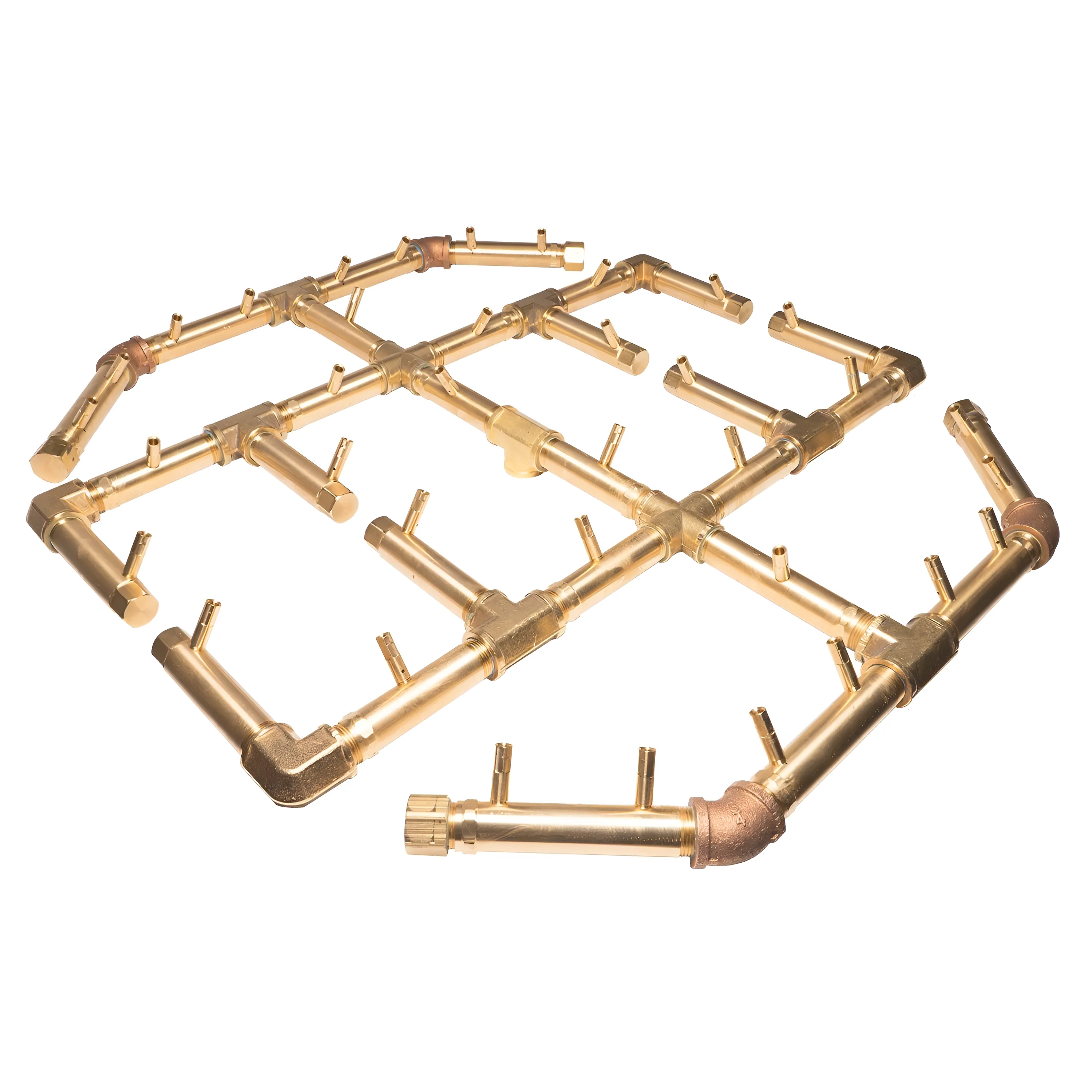 Ultimate Crossfire Bundle: Warming Trends Crossfire CFBO Octagonal Brass Burner Bundle