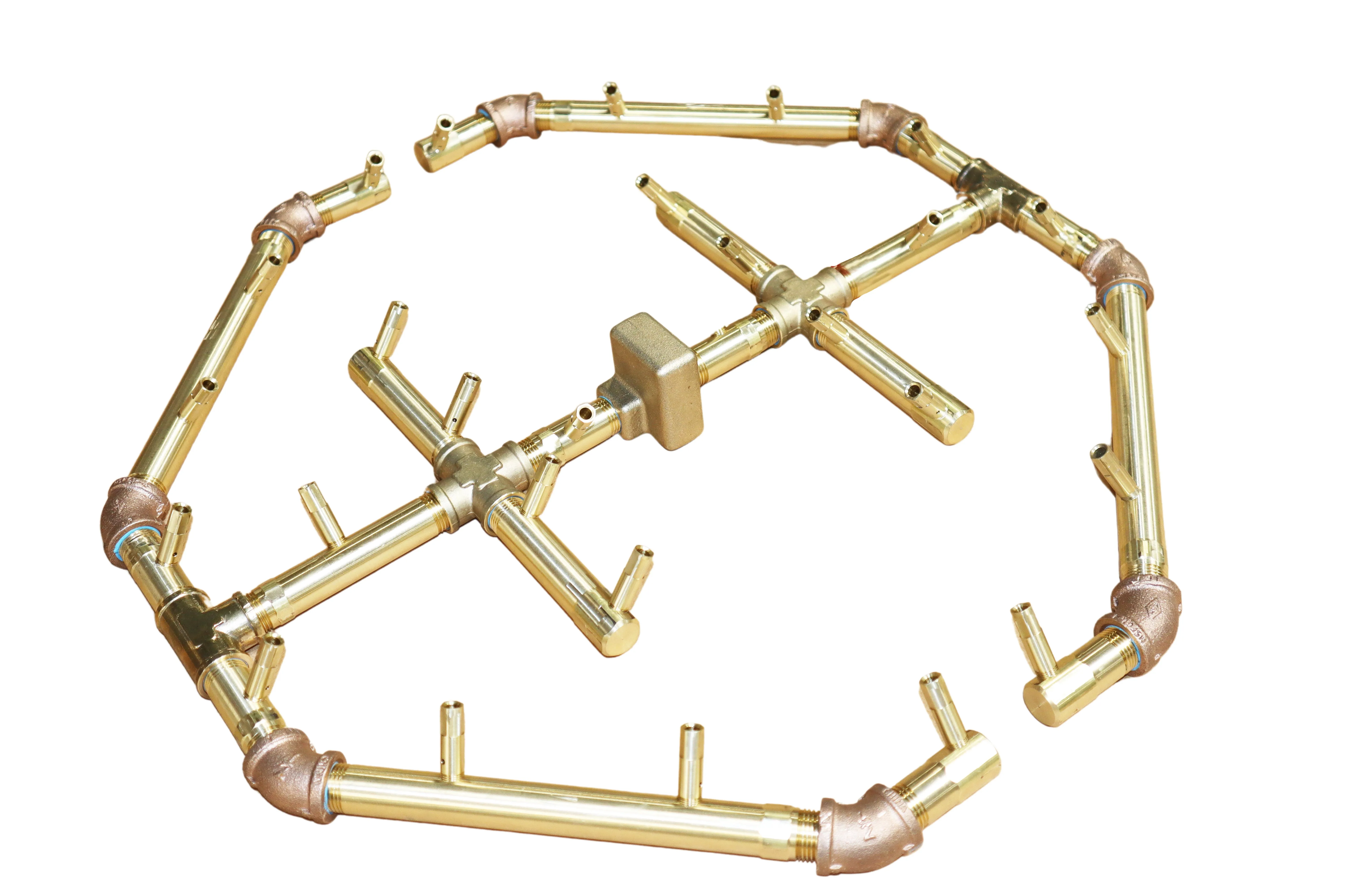 Ultimate Crossfire Bundle: Warming Trends Crossfire CFBO Octagonal Brass Burner Bundle