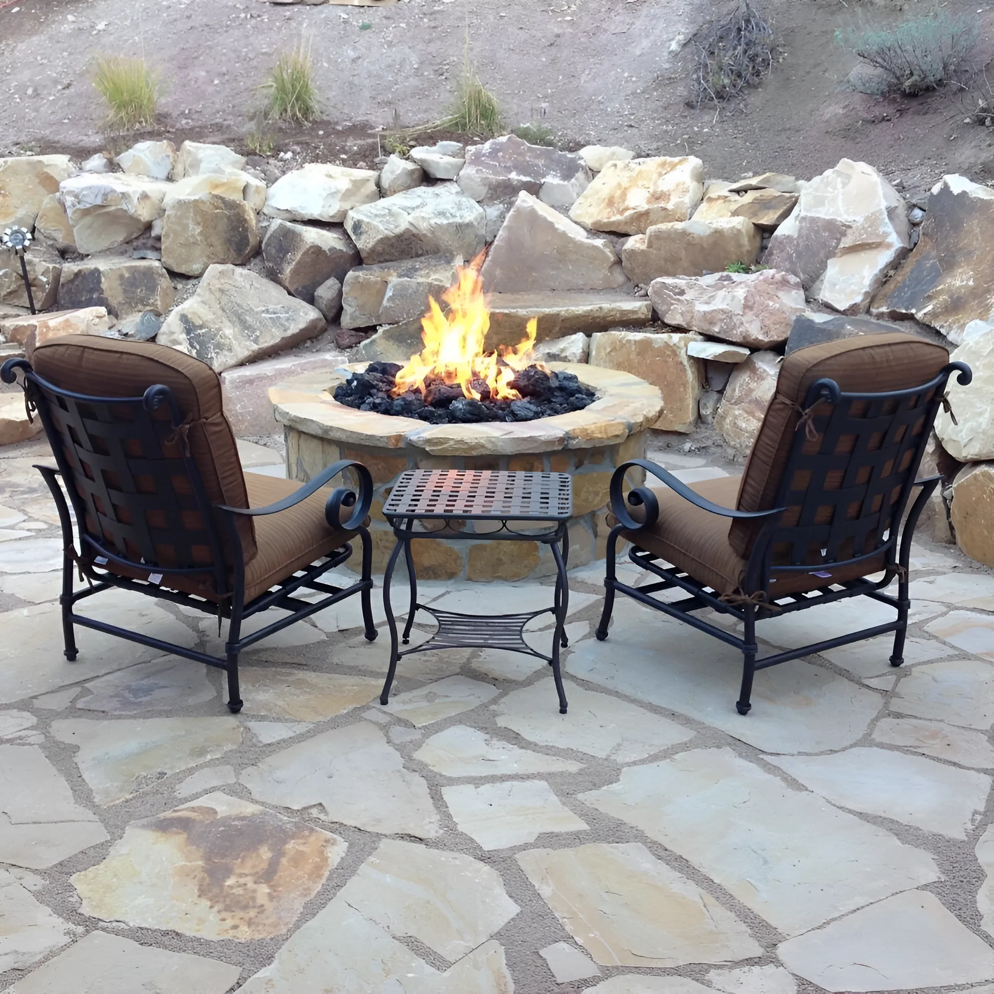 Ultimate Crossfire Bundle: Warming Trends Crossfire CFBO Octagonal Brass Burner Bundle