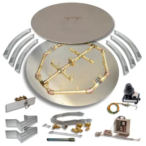 Ultimate Crossfire Bundle: Warming Trends Crossfire CFBO Octagonal Brass Burner Bundle
