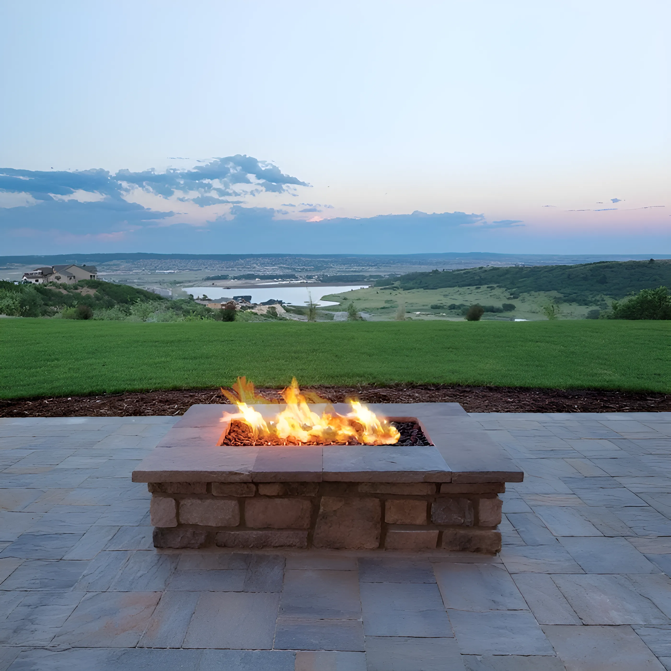 Ultimate Crossfire Bundle: Warming Trends Crossfire CFBST Square Tree-Style Brass Burner Bundle