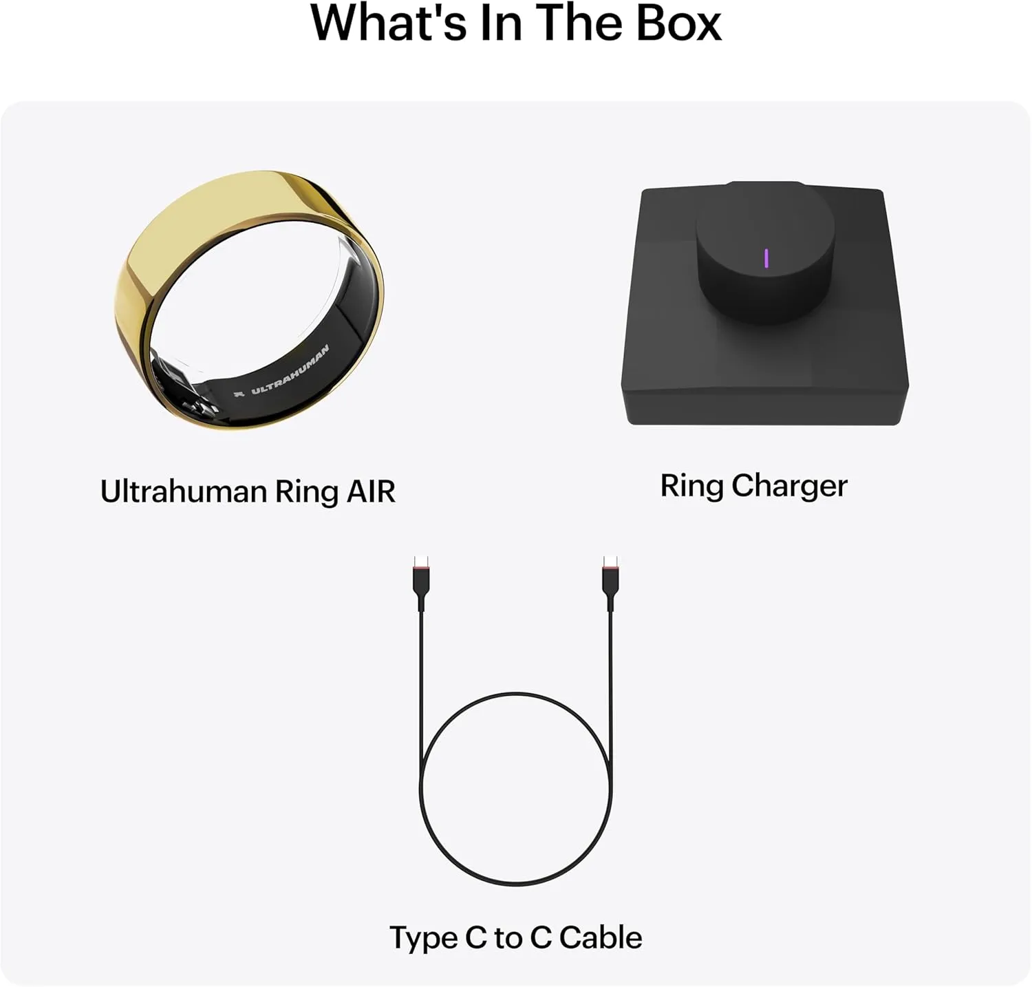 ULTRAHUMAN Ring AIR-Smart Ring Health Tracker, Size First Sizing Kit,Sleep Tracker,Smart Ring for Men/Women,Fitness Tracker (Made in India, Bionic Gold, 9)