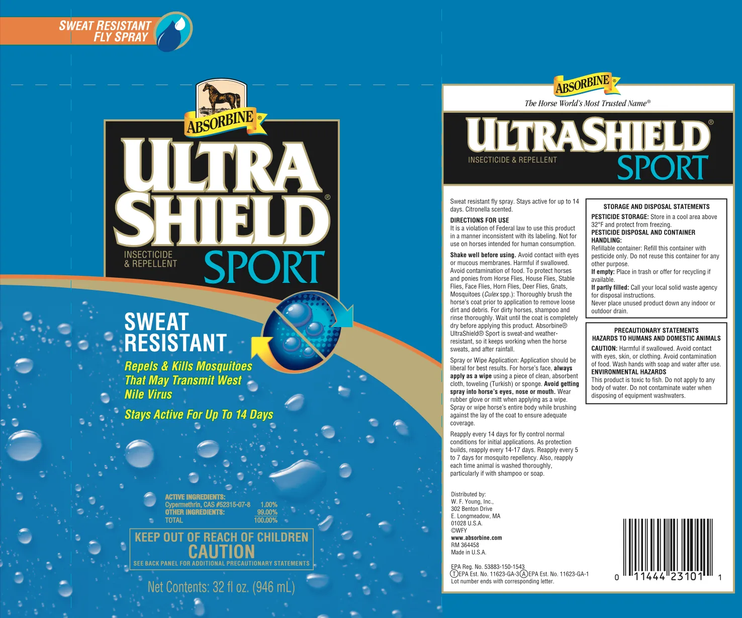 UltraShield Sport Insecticide & Repellent