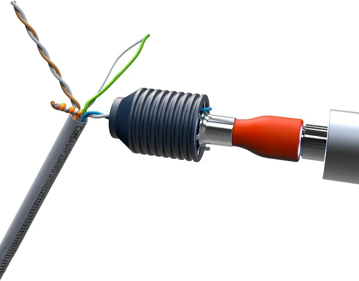 Untwist Tool PRO-COMBO Quickly Separates CAT5e, CAT6, CAT6A, & CAT7