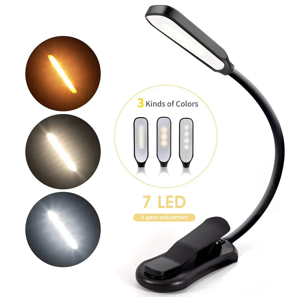 USB Rechargeable LED Book Light