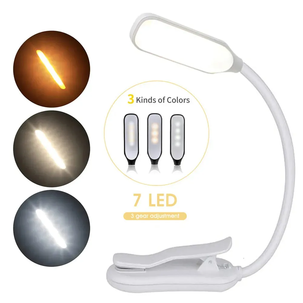 USB Rechargeable LED Book Light