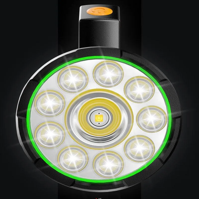 USB Rechargeable LED Flashlight Hand Torch Flash Light