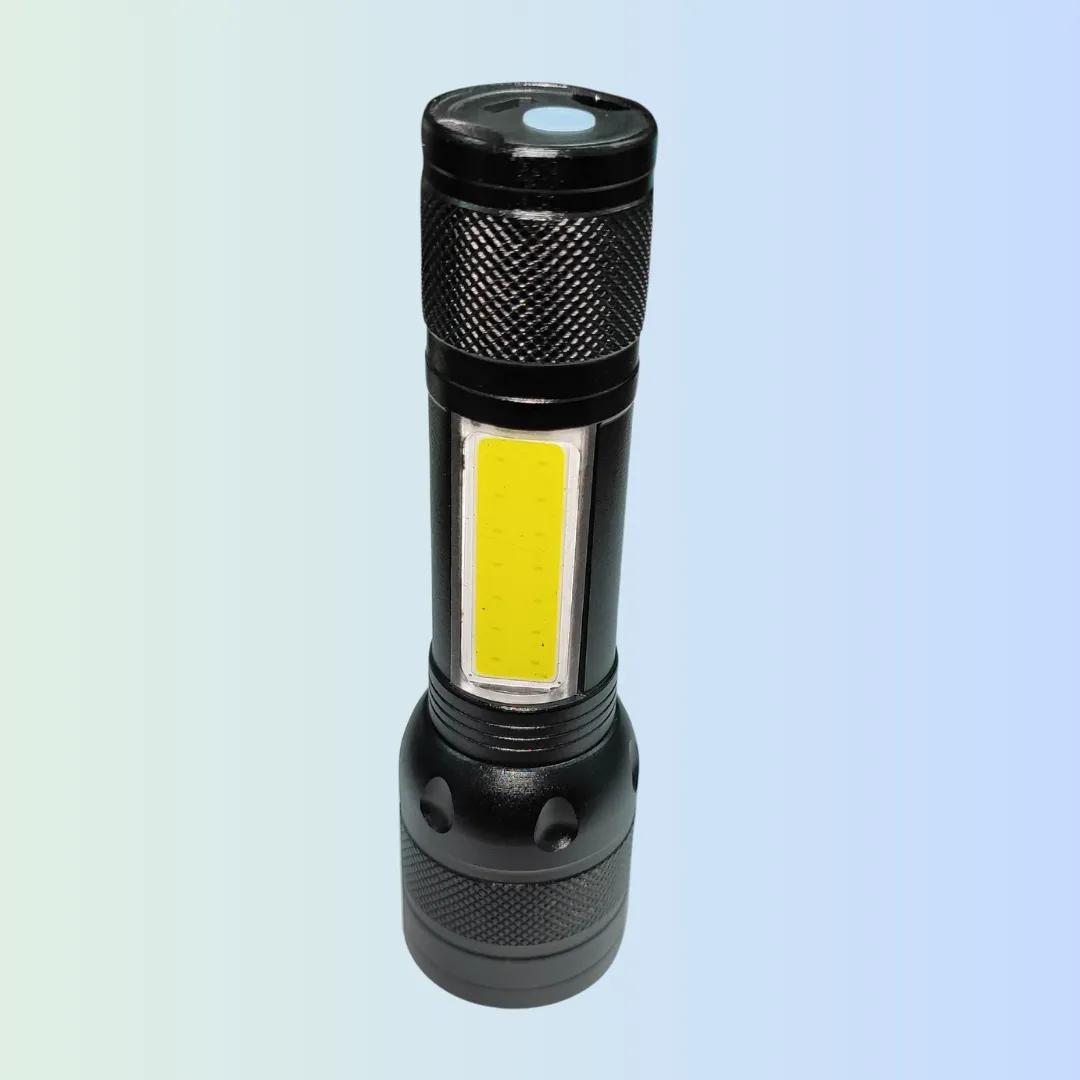 USB Rechargeable LED Torch MINI Portable 3 Mode Flash Light