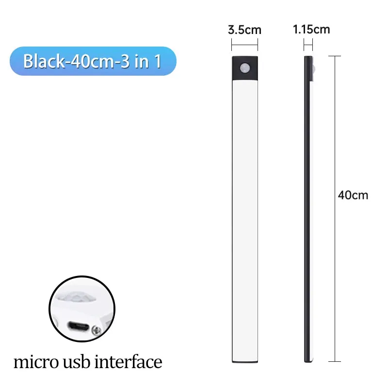 USB Rechargeable Motion Sensor Cabinet Light