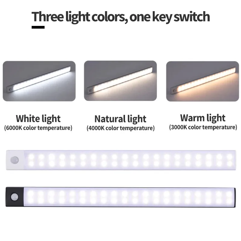 USB Rechargeable Motion Sensor Cabinet Light