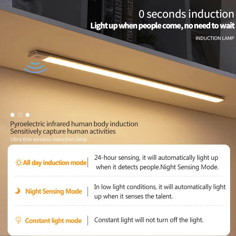 USB Rechargeable Motion Sensor Cabinet Light
