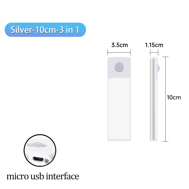 USB Rechargeable Motion Sensor Cabinet Light