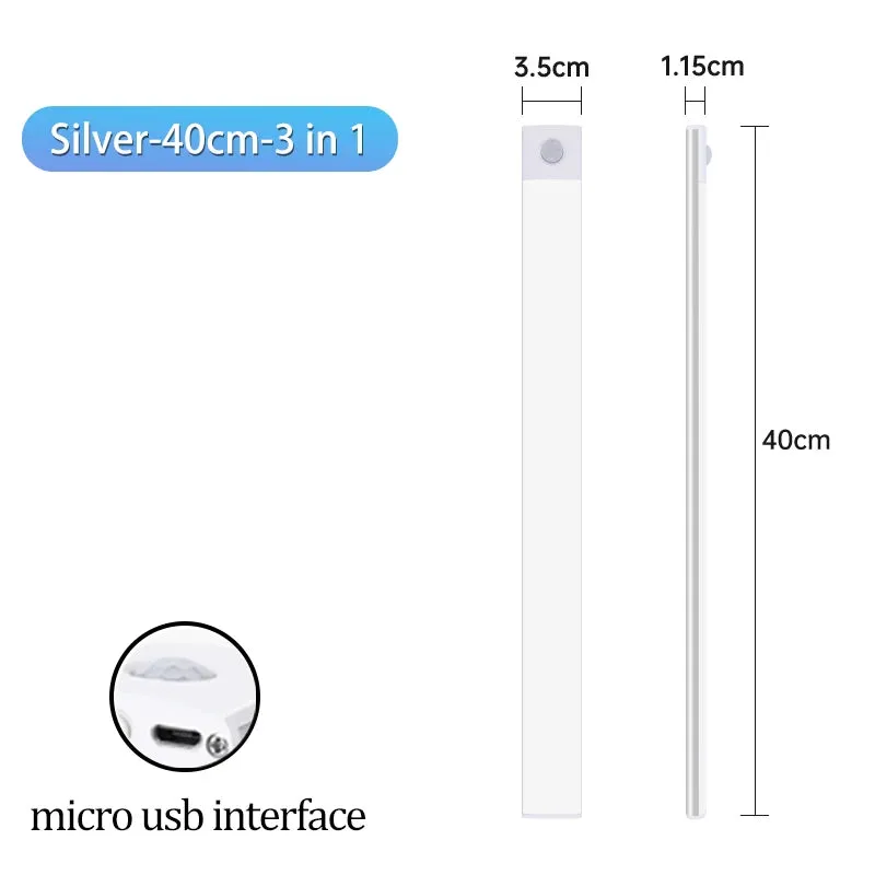 USB Rechargeable Motion Sensor Cabinet Light