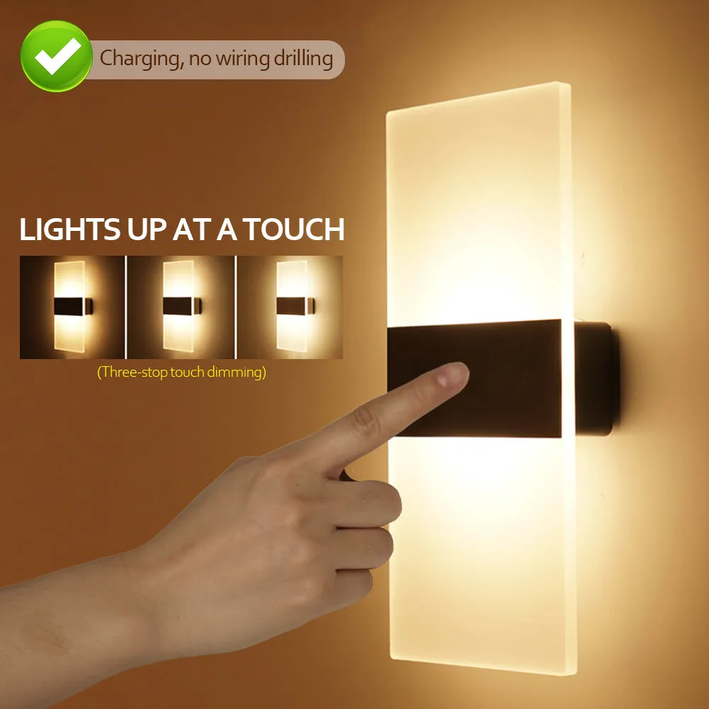 USB Rechargeable Wall Light