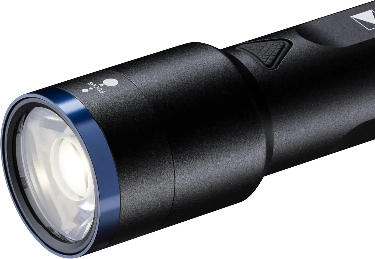 VARTA Torch LED & Power Bank (2600 mAh), Rechargeable, Night Cutter F30R Premium Light, Lamp with Four Light Modes, Torch with Micro USB Charging Cable, Splashproof, Black