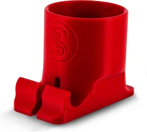 Veterinary Patient Warming Cage Door Adapter Compatible with Bair Hugger Warming Unit, Level I Equator & Desert Breeze, Pet Cage Warming, Easy-Install in Veterinary Cages, Heated Blanket, Red