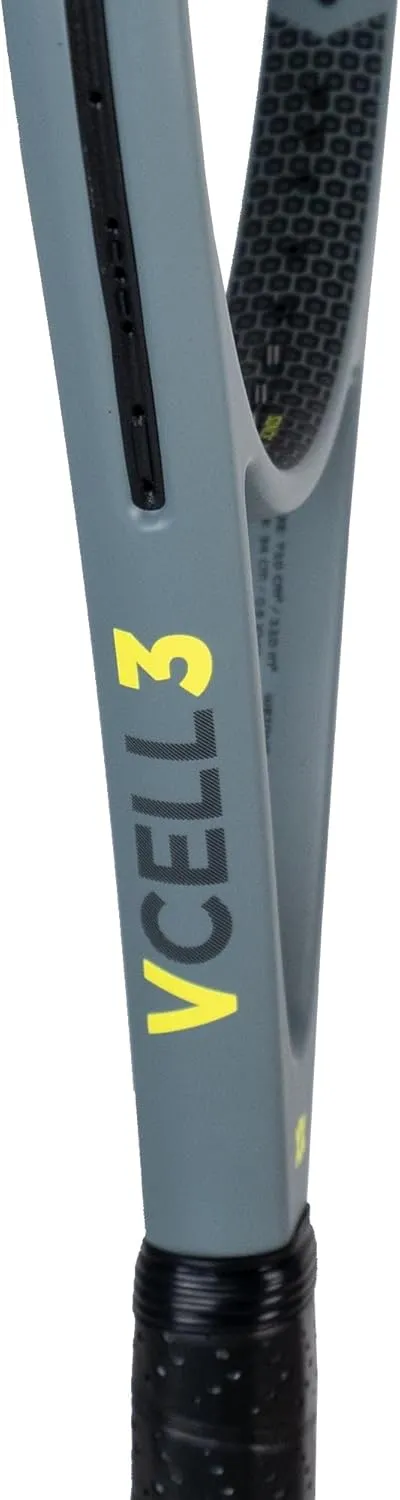 Volkl V-Cell 3 | Tennis Racquet | Featuring REVA and Catapult System | Grip Sizes 1-5 | *UNSTRUNG*