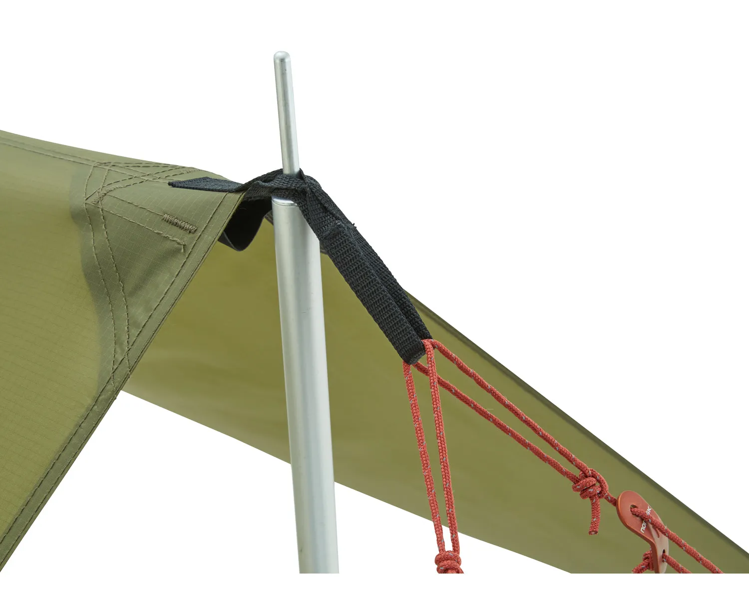 Voss Diamond PU Tarp - Dark Olive Green