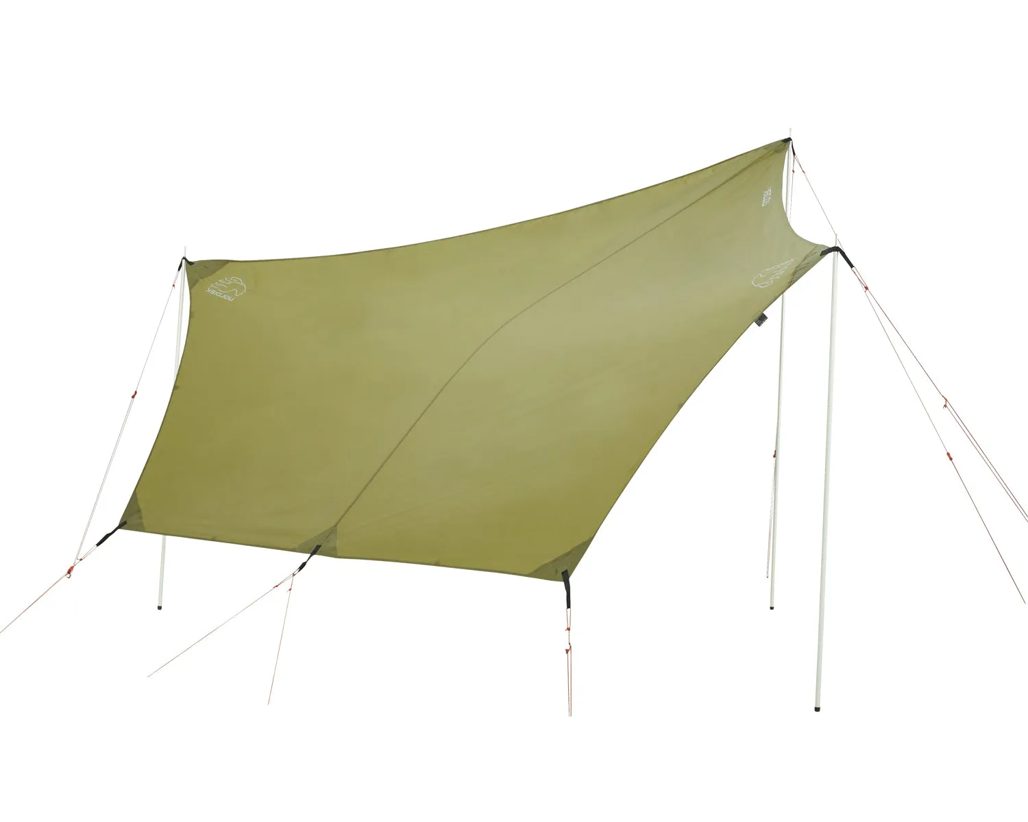 Voss Diamond PU Tarp - Dark Olive Green
