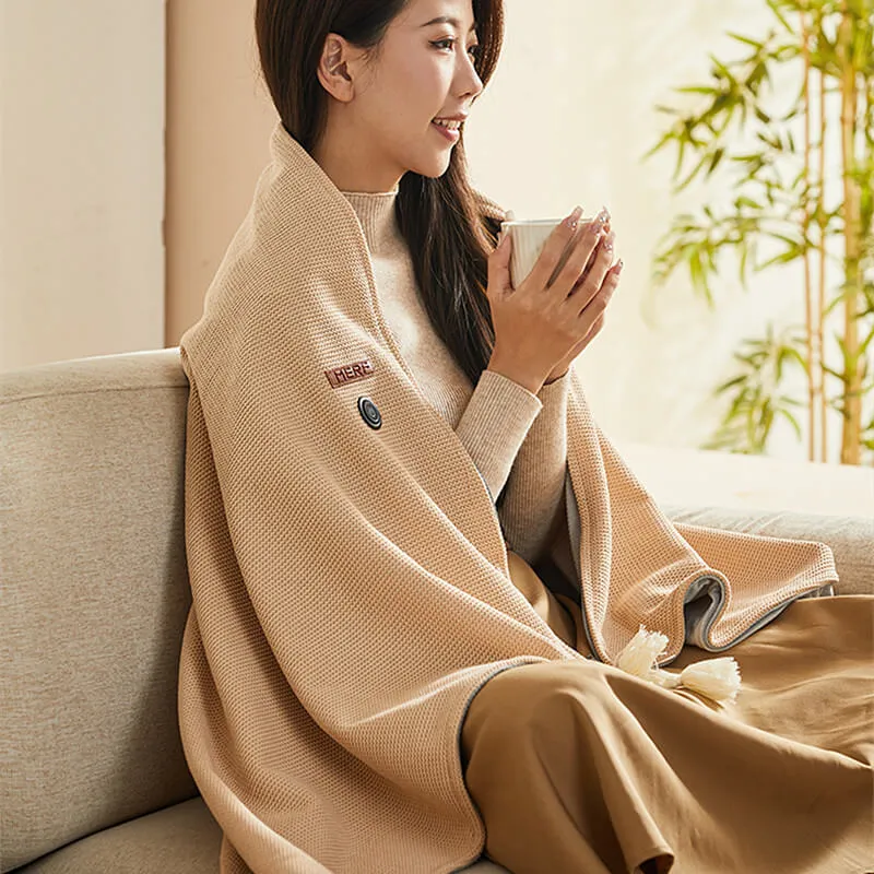 WarmWrap | Portable Heated Blanket Shawl