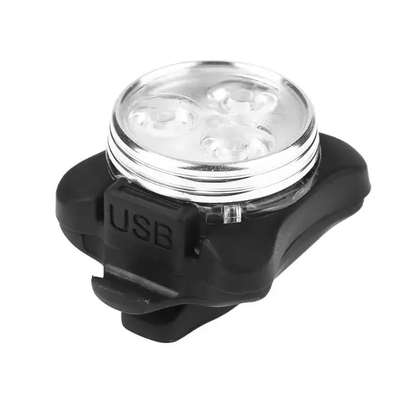 Waterproof USB Rechargeable Bicycle Light Set for Versatile Outdoor Use