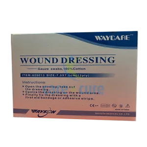 Waycare Gauze Swab 7.5 X 7.5 cm 50 Pieces