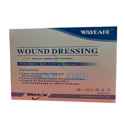 Waycare Gauze Swab 7.5 X 7.5 cm 50 Pieces