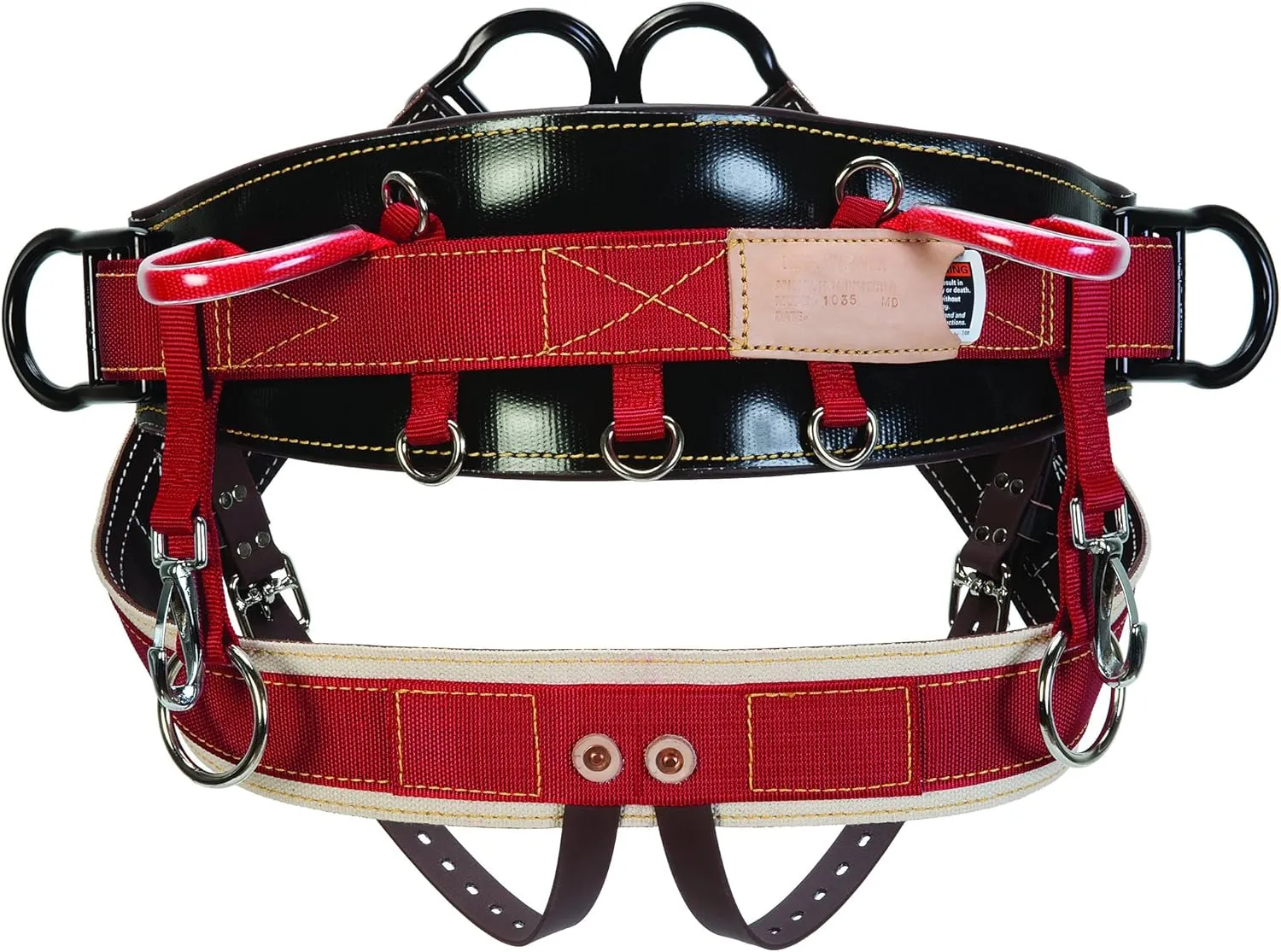 Weaver Leather WLC 315 Saddle with 1" Heavy Duty Coated Webbing Leg Straps