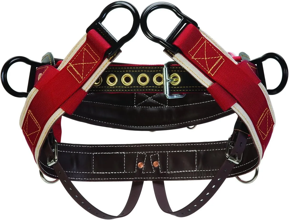 Weaver Leather WLC 315 Saddle with 1" Heavy Duty Coated Webbing Leg Straps