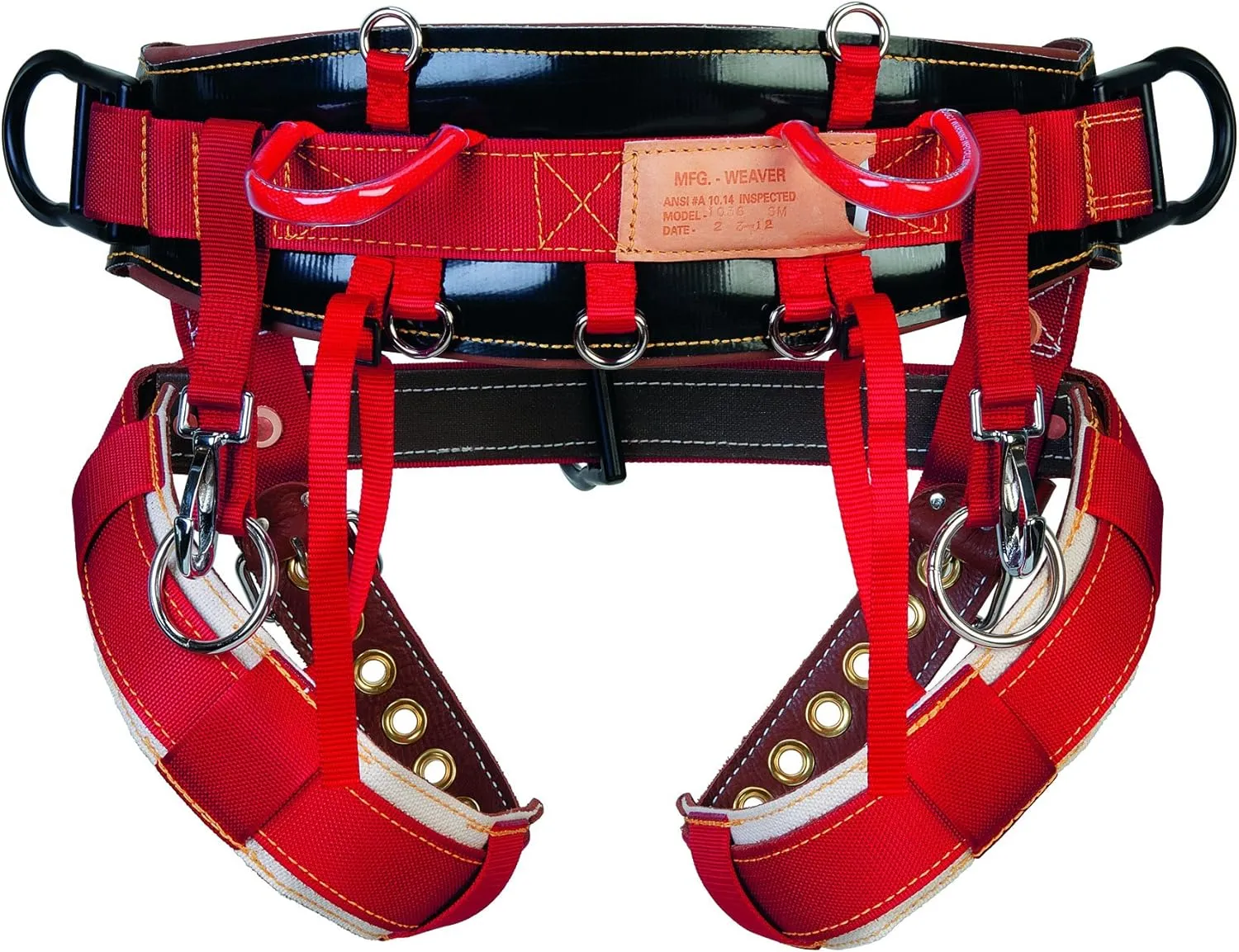 Weaver Leather WLC 530 1 Floating Dee with Padded Nylon Leg Straps
