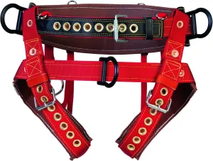 Weaver Leather WLC 530 1 Floating Dee with Padded Nylon Leg Straps